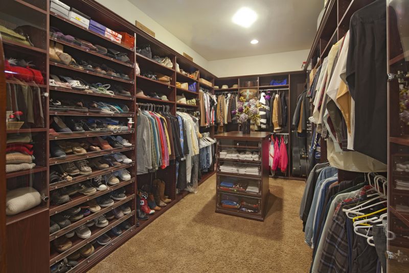 Spacious Walk-In Closets